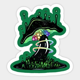 Poisonous Mushroom Sticker